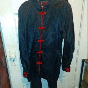 Korean made silk pantsuit